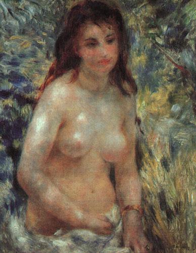 Pierre Renoir Study for Nude in the Sunlight France oil painting art